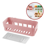 Organizador Canasto Estante De Cocina Adhesivo Colgante 25cm