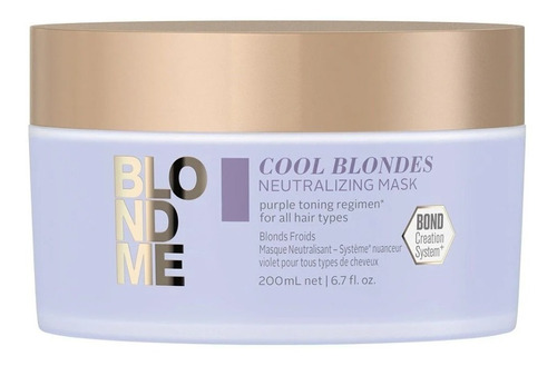 Mascarilla Blond Me Enhancing Schwarzko - mL a $526