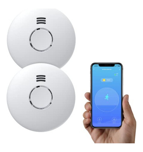 Detector De Humo Wifi Ecoey, Alarma De Humo Wifi Con Tecnolo