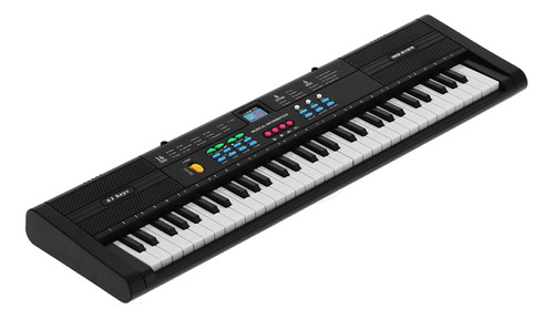 Teclado, Instrumento De Piano, 61 Teclas, Eléctrico, Multifu