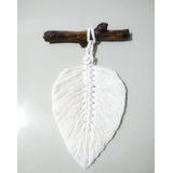 Adorno De Pared  Pluma Macrame 