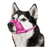 Gogopaw Bozal Para Perro Bozal De Malla De Aire Suave (rosa,