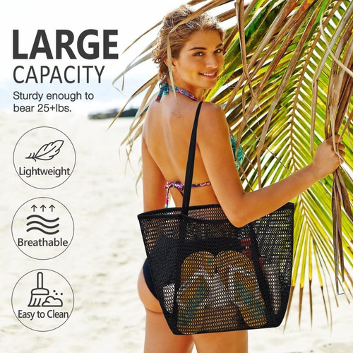 Bolsa De Lona Para Mujer Bolsa Playa Tote Bag Bolsa Blanca