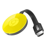 Google Chromecast 2.ª Generación Amarillo Sin Caja