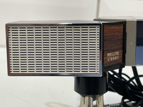 Microfone Stéreo Philips Para Gravador De Rolo Ou Cassete