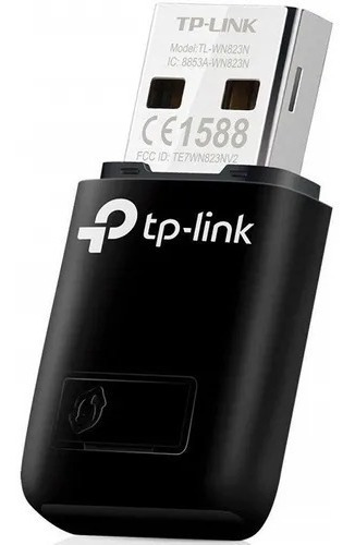 Adaptador Mini De Red Wifi Usb Tp-link Tl-wn823n 300 Mbps