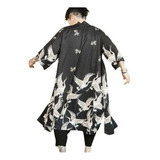 Kimono Japonés Para Hombres Yukata Outwear Vintage Albornoz