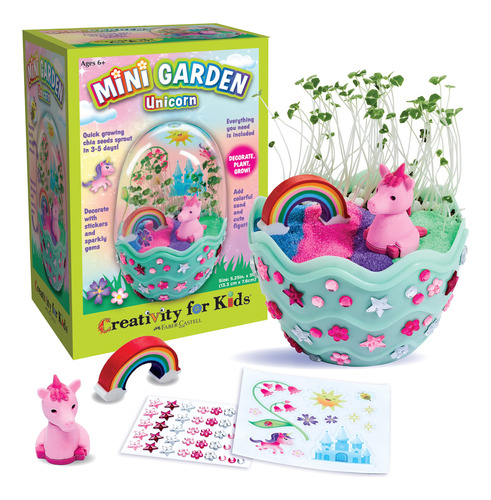 Creatividad Para Nios Mini Garden: Unicornio Mgico - Regalos