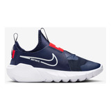 Tênis Nike Flex Runner 2 Infantil Cor Azul Tamanho 36 Br