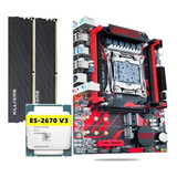 Kit Gamer Intel Xeon X99 Atermiter Xeon E5 2670 V3 16gb 3200