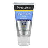 Neutrogena Sport Face Oil-free Sunscreen, Spf 70