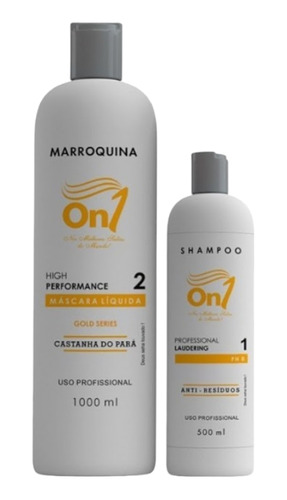 Progressiva Marroquina On1 + Shampoo + Brinde