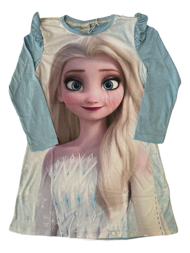 Camison Original Frozen Il  Elsa Dos Colores