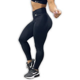 Pack X2 Calza Mujer Deportiva Negro Art 6630