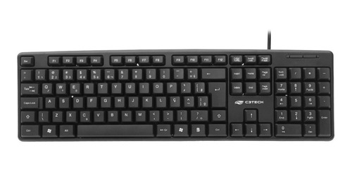 Teclado Com Fio C3 Tech Usb Ck-kb15 Abnt2 Barato Com Fio 