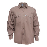 Camisa De Trabajo Ombu Original 100% Algodón Del 50 Al 54