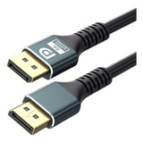 Cable Displayport V1.4 8k 60hz / 4k 144hz Alta Velocidad 2mt
