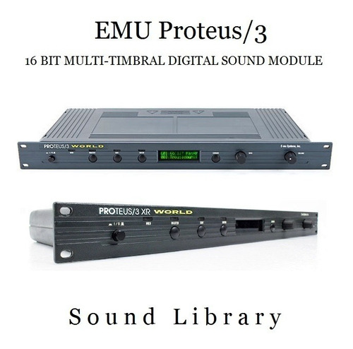 Sonidos Sysex Para Emu Proteus 3 (también Proteus 3 Xr)