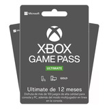 Xbox Game Pass Ultimate 12 Meses + 5 Meses De Regalo