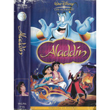 Aladdin Vhs Walt Disney Dibujos Animados Español Latino 1992