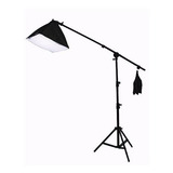 Kit 135w (220v) Soft Light E Tripé Girafa Pequeno