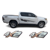 Juego Calcos Laterales Toyota Hilux + 4x2 Promocional