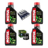 Kit Afinacion Motul 5100 Hf Ngk R6r R1 Gsxr Zx6r Zx10 1000rr