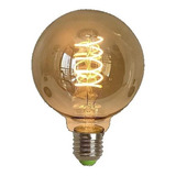 Lampada Led Filamento G80 Balão 4w 220v Dimerizável