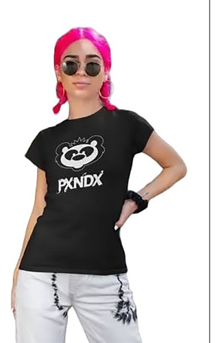 Playera Pxndx Rock Dama