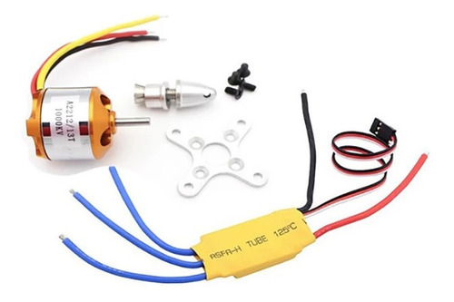 Combo Motor A2212 Brushless 1000kv Esc 30a Helice 1045 Avion