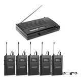 Takstar Wpm-200 Uhf Monitoreo Inalámbrico Con 5 Receptores