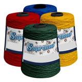 Barbante Supremo 400g / 415m Kit 4 Unidades Número 6