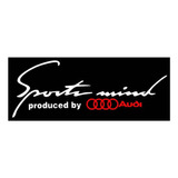 Sport Mind Calcomania Stiker Vinil Blanco Y Rojo Reflejante 