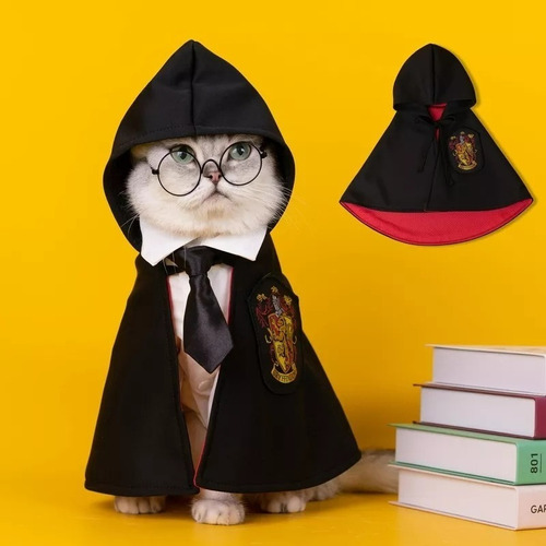 Disfraz Para Mascotas  Capa De Harry Potter Varios Modelos