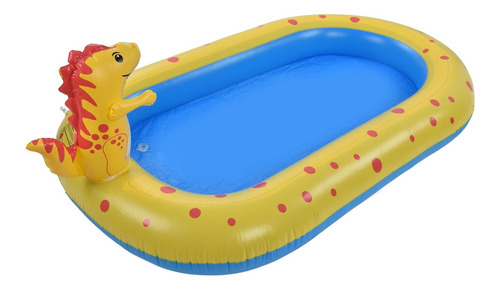 Piscina Inflable De Dinosaurios Para Nadar En El Patio Trase