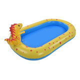 Piscina Inflable De Dinosaurios Para Nadar En El Patio Trase