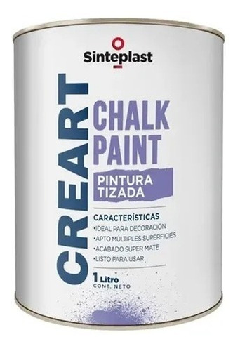 Creart Chalk Paint A La Tiza Sinteplast 1l