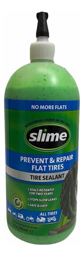 Sellador Antipinchadura Slime Para Neumático S/ Cámara 32oz