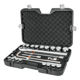 Caja Set Juego Llaves Tubo 3/4 Estuche 23 Piezas Truper