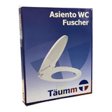 Asiento Y Tapa De Cierre Lento De Wc  Modelo Fuscher - Taumm