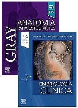 Paq. Gray Anatoma P/est.4ed.+ Embriologia Clnica 11ed.