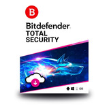 Bitdefender Total Security 5 Usuarios, 2 Años