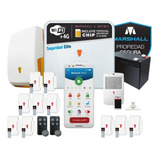 Kit Alarma Marshall 4 4g Wifi Infinit Gprs Chip Inalambrica