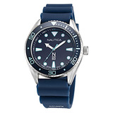 Reloj Nautica N83 Napfws219 Finn World Silver-tone/blue