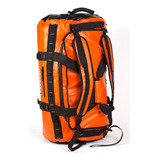 Bolso Mochila 80 L Impermeable Camping Trekking - Drysafe Na Color Naranja