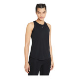 Polera Nike Drifit One Negro Mujer