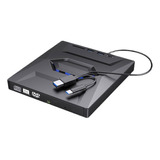 C Cd/dvd Externo Typec Dual Line Usb 3.0 Para Laptop Mac X