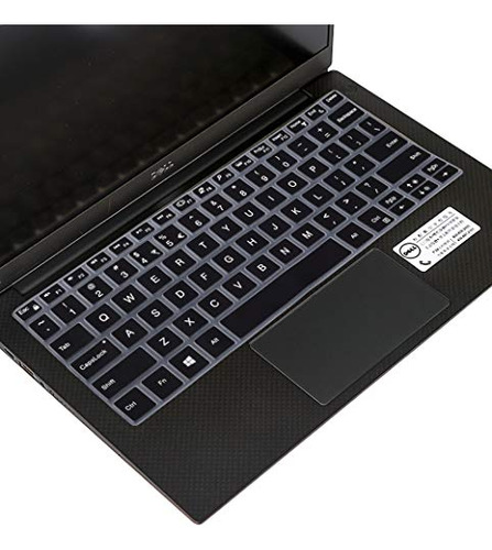 Funda Teclado Dell Xps 13 7390, Silicona, 13,3puLG, Negra.