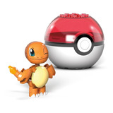 Mega Construx Pokémon Pokébola Charmander Construcción