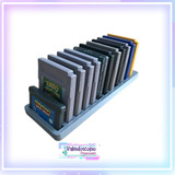 Pack 4 Piezas Soporte Base Para Cartuchos Game Boy Lineal